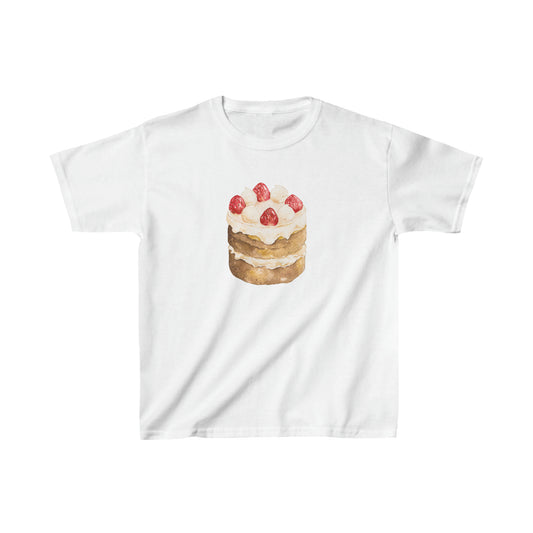'STRAWBERRY SHORTCAKE' relaxed fit baby tee