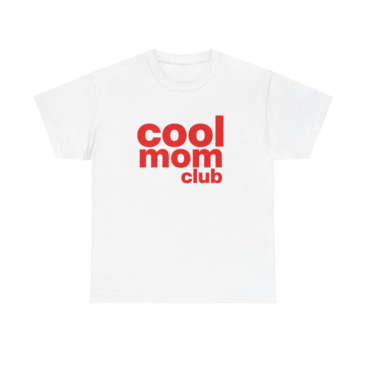 ‘COOL MOM CLUB’ Regular Fit Graphic Tee