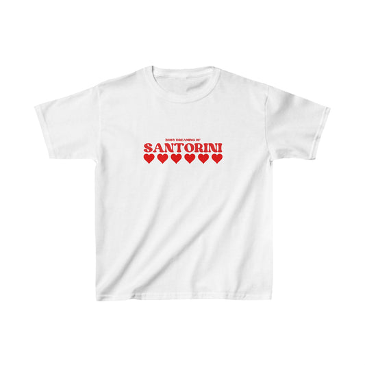'SANTORINI' relaxed fit baby tee